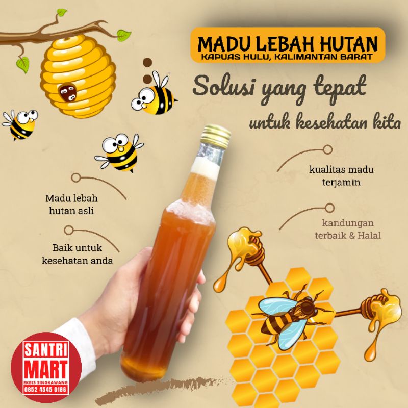 

MADU LEBAH HUTAN ORIGINAL