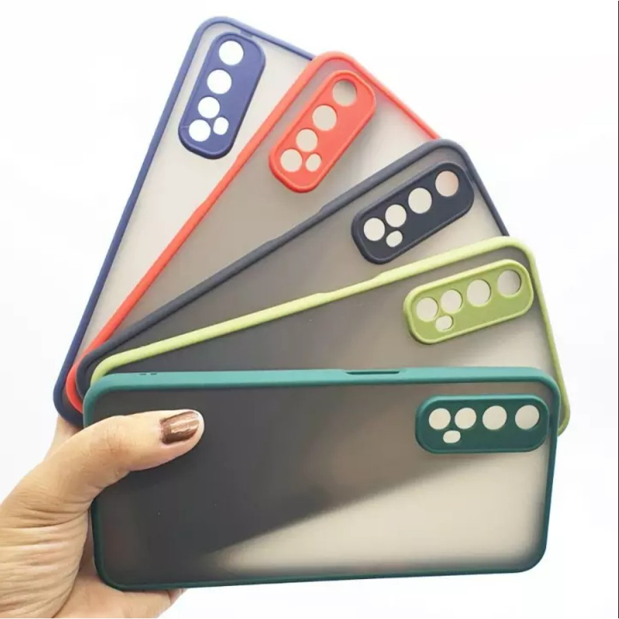 Hybrid matte case Realme C17, Realme 7, Realme 7i, Realme 7 Pro Frosted Matte Case