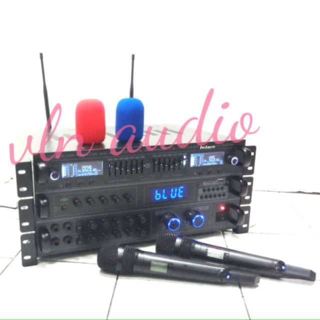 Ampli fier karaoke + mic wireless BETAVO ORIGINAL