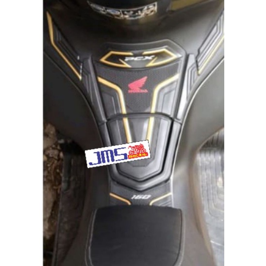 tankpad tempelan dashboard tangki honda pcx 160 new pnp bahan karet