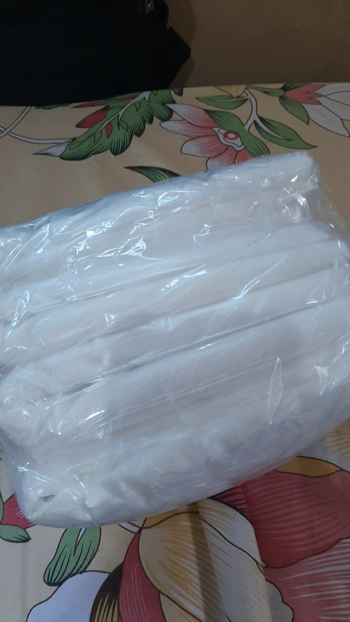 Gaun/ Gown Apd Disposable Disposible Spound Bound 50gsm (putih)