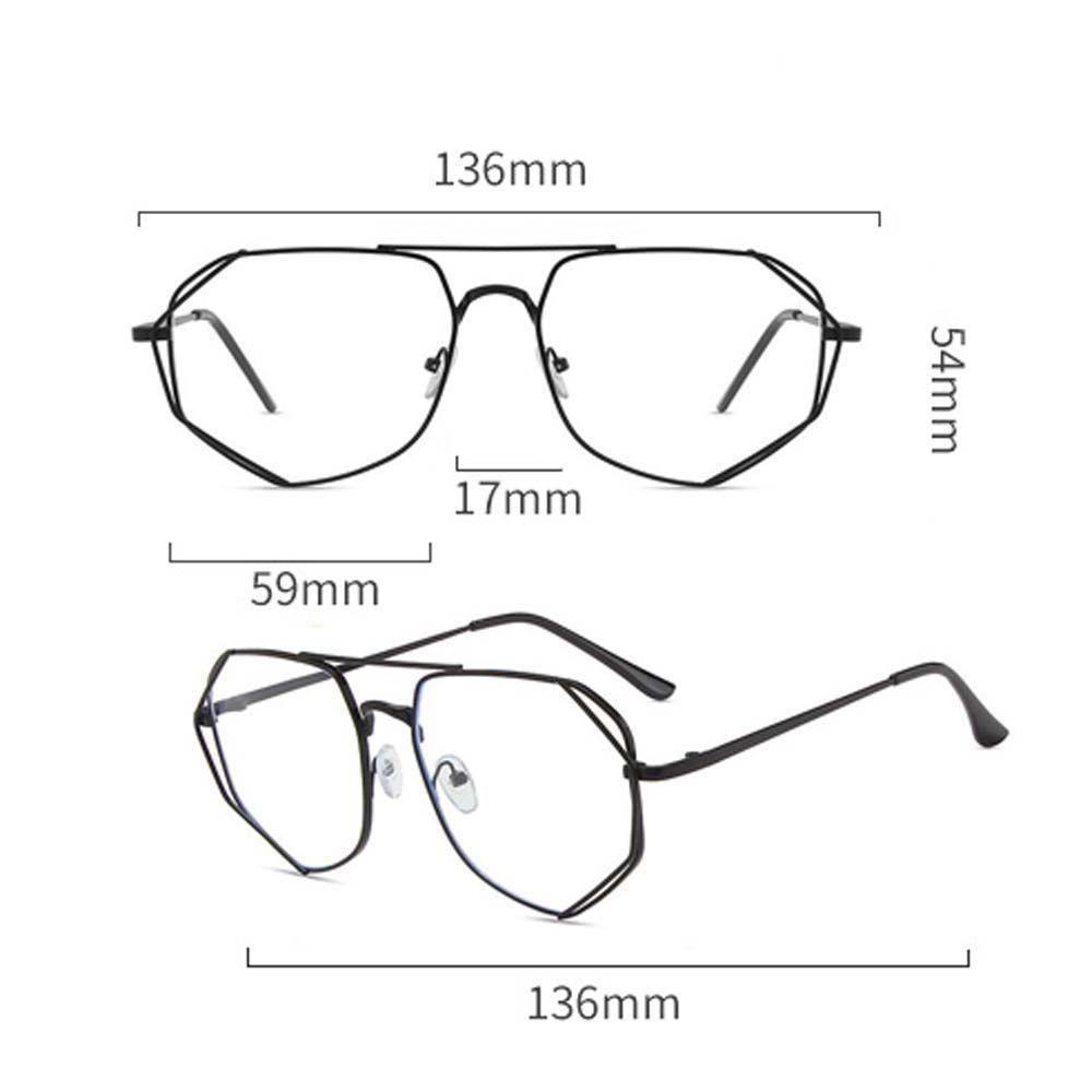 Mxbeauty Kacamata Anti Radiasi Fashion Warna Silver Kacamata Komputer Hollow Metal Gaya Korea Wanita Eyeglasses