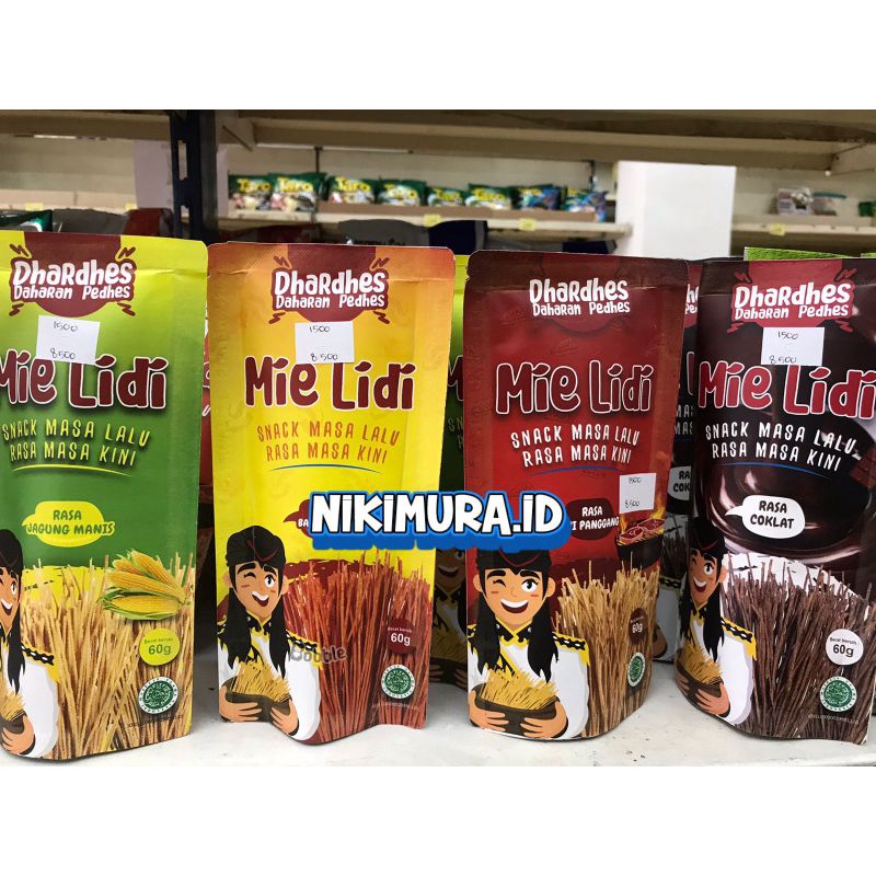 

Mi Lidi / Mie Lidi Dhardhes / Mie Lidi Snack