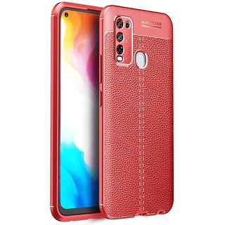 Vivo Y50 Casing Armor Serat Karbon Silikon Tpu Untuk Hp Vivo Y30 Y 50 30 Soft Case Shopee Indonesia