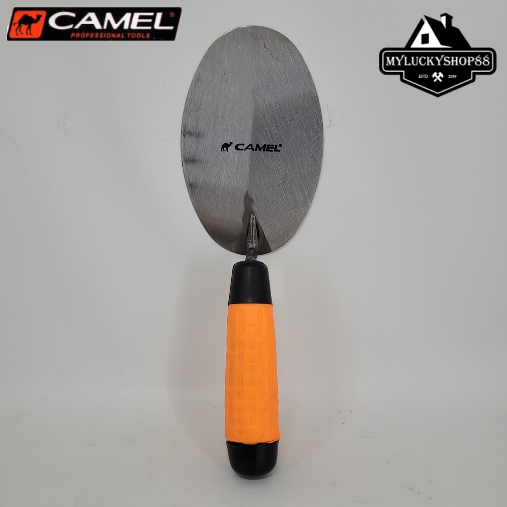Camel Sendok Semen Gagang Karet 6 inch Bulat