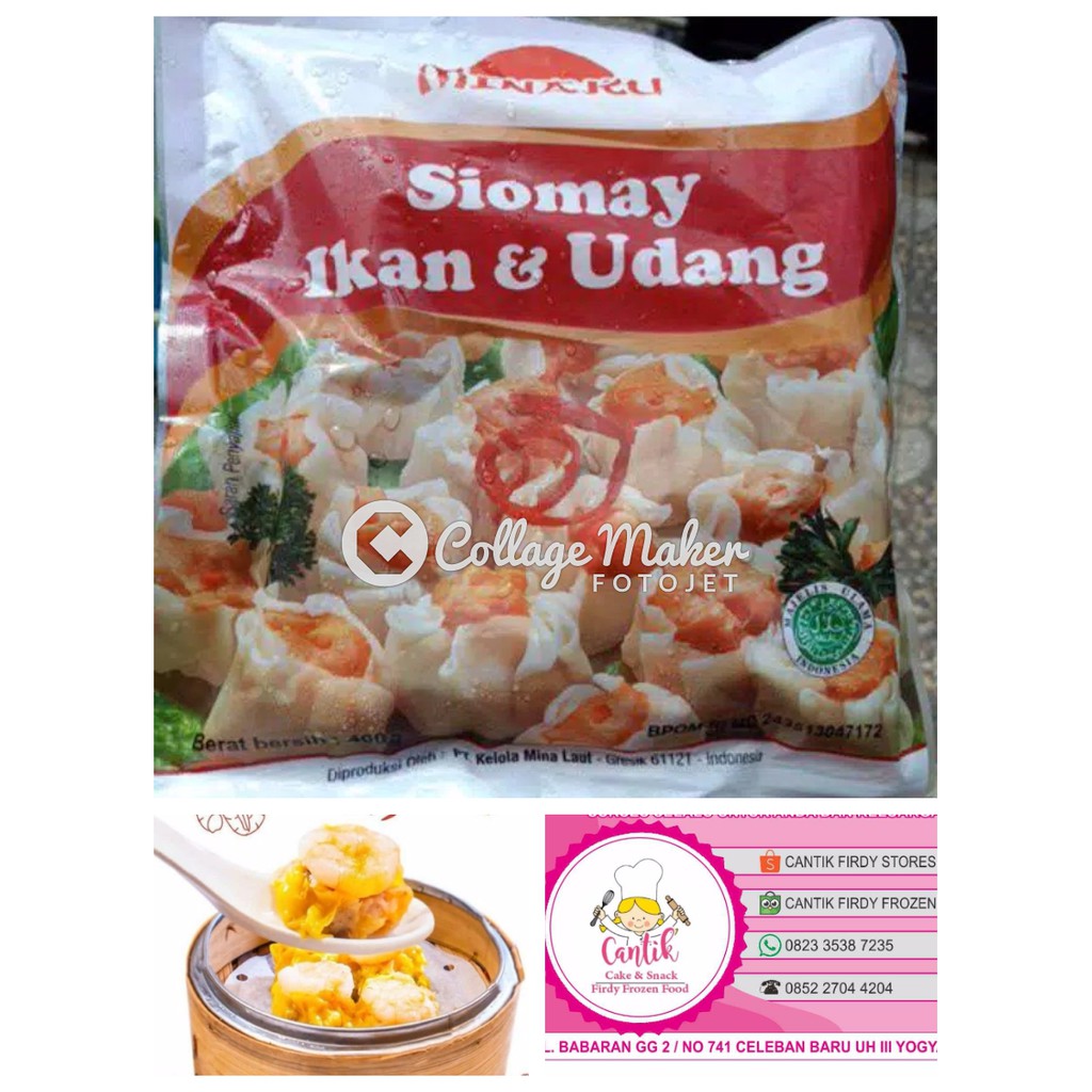 

SIOMAY IKAN DAN UDANG by Minaku 500gram