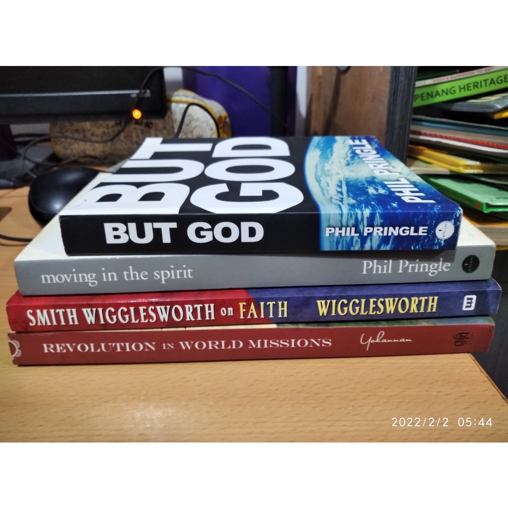 Christian Books4-But GOD Phil Pringle-Revolution in World Mission KP Yohanna