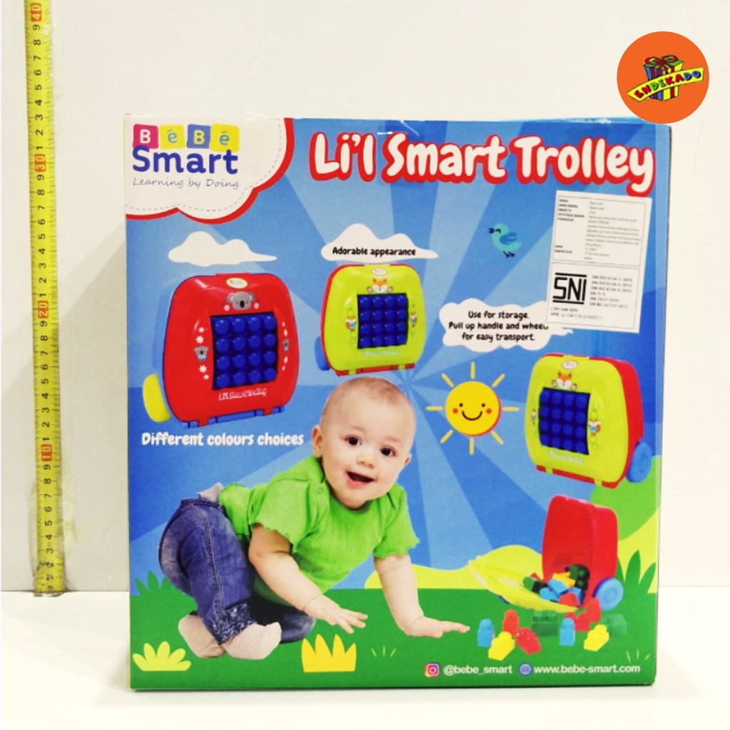 BEBE SMART LIL SMART TROLLEY - Mainan Bayi