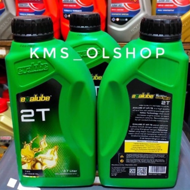 Oli Evalube 2T 700 ml Oli Samping Motor 2 Tak