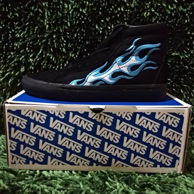 [AUTHENTIC] VANS SK8 WTAPS FLAME BLUE