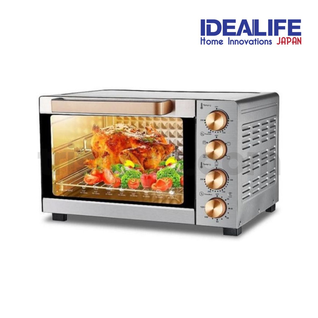 IDEALIFE OVEN PANGGANGAN LISTRIK 35 LITER  IL335
