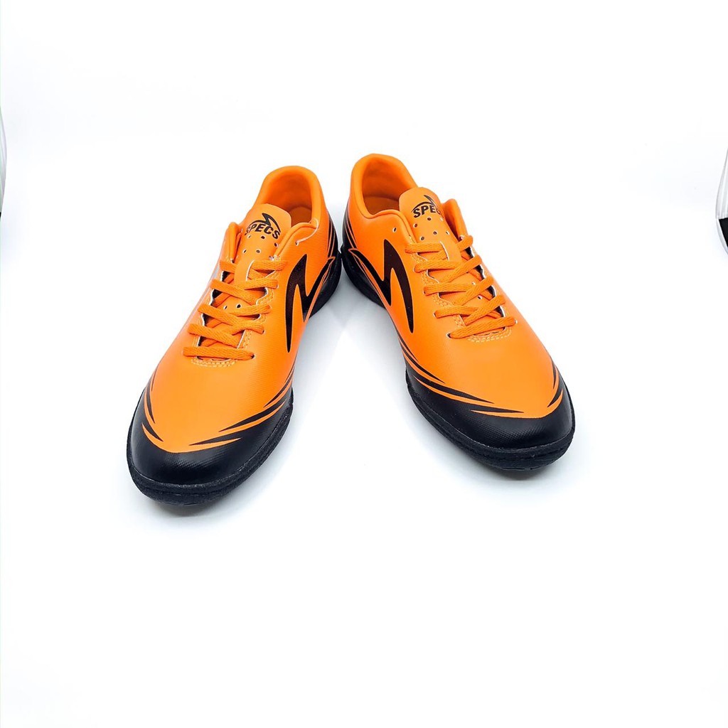 Sepatu Futsal Specs Sparta In Black/Orange Popsicle