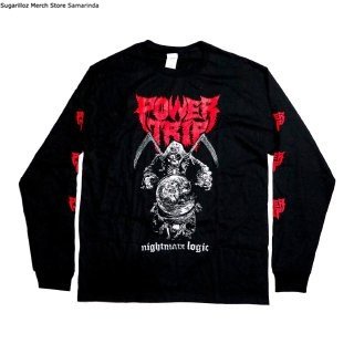 Kaos Band Power Trip Nightmare Logic Reaper Long Sleeve - M