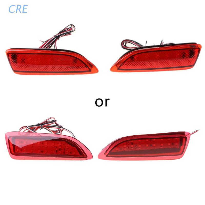 Cre 1 Pasang Lampu LED Reflektor Untuk Bumper Belakang Mobil Toyota Corolla Lexus CT200h