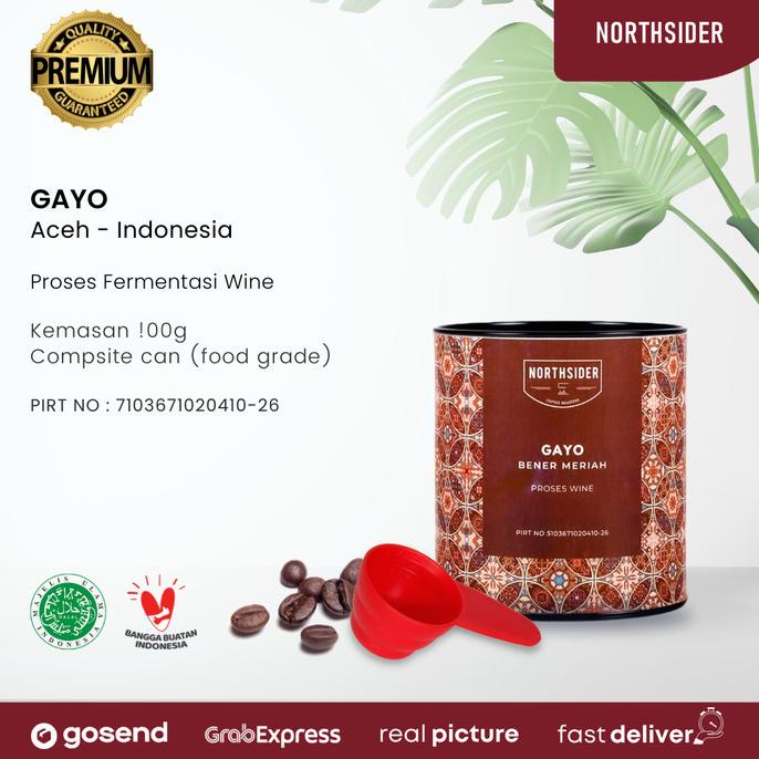 

[ COD ] BIJI KOPI ARABIKA GAYO WINE NATURAL - 100GR NORTHSIDER COFFEE EKSLUSIF Kode 1256