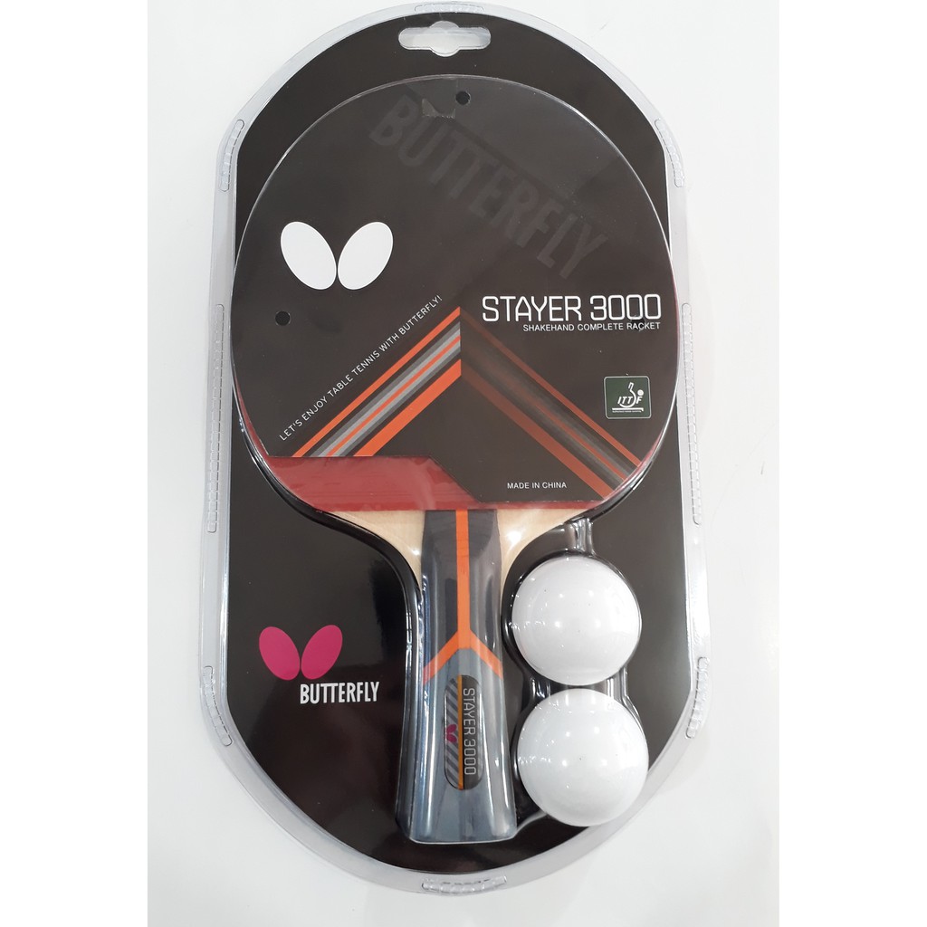  Butterfly  Stayer 3000 Bet  Bat Bad pingpong  tenis meja 