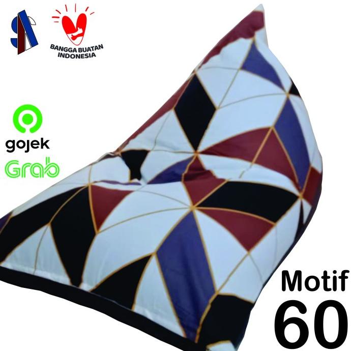 

Bean Bag Triangle Motif, Termasuk Isi - 60 Mika Strwom12