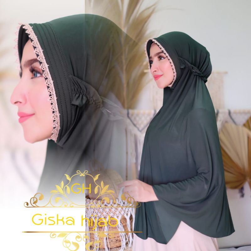 Hijab Jumbo Jersey Super Premium Sajidah khimar Panjang JILBAB JERSEY JUMBO KRUDUNG