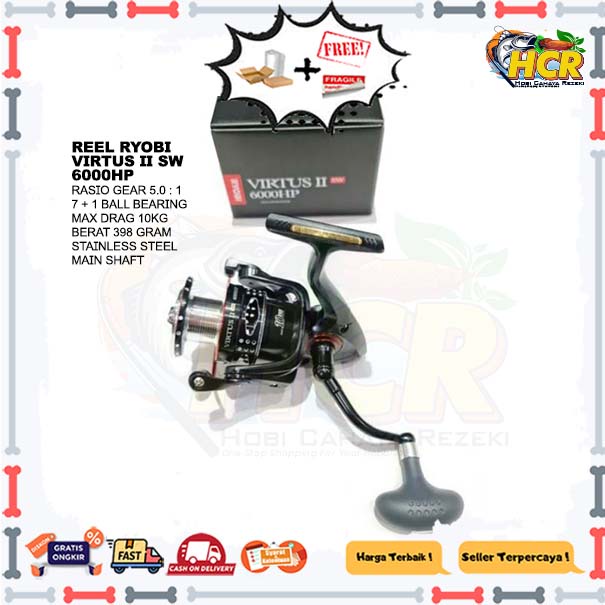 Reel Ryobi Virtus II SW 6000HP