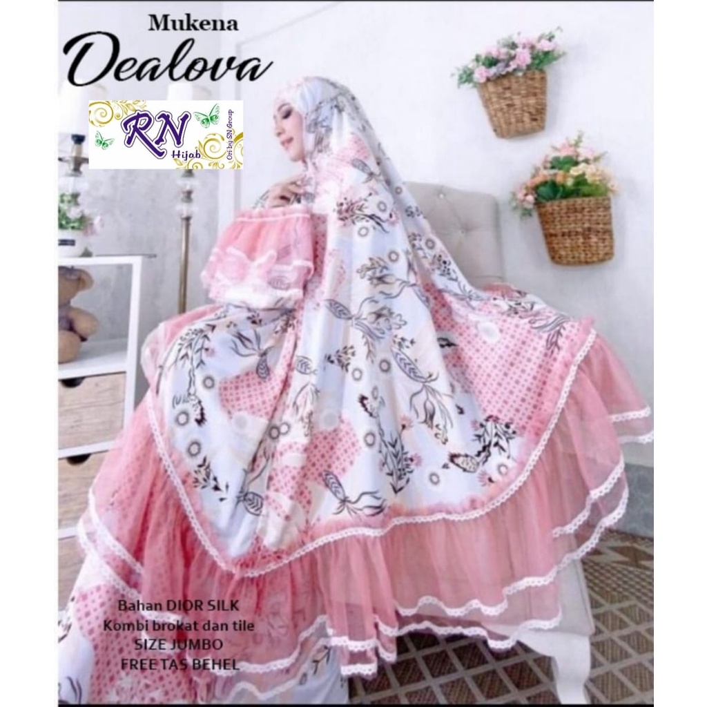 Busana Tarbaru MUKENA DEALOVA by RN/NADHIFA FASHION