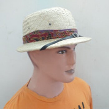 Topi Antel/Ala Gubernur Belanda Motif Anyam Batik/Helm Sepeda***