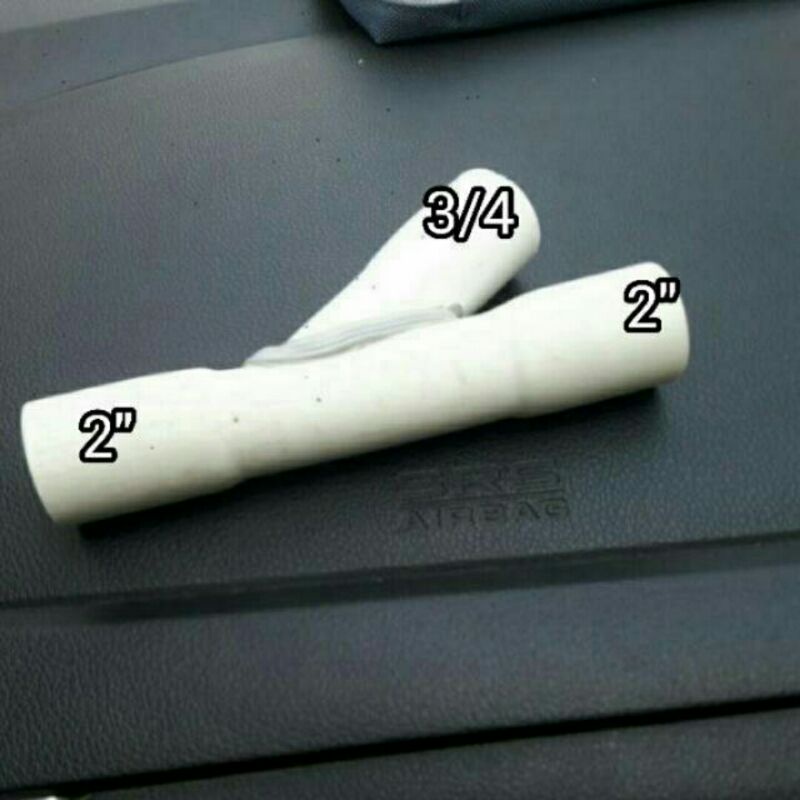 sambungan pipa y 2 inch ke 3/4 tee y kombinasi