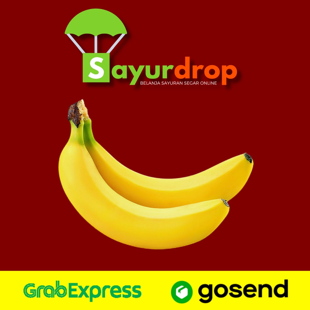 

Pisang Cavendish Pretelan 200 Gr - Segar Higienis Murah - Instant/Same Day Delivery (Sayurdrop)