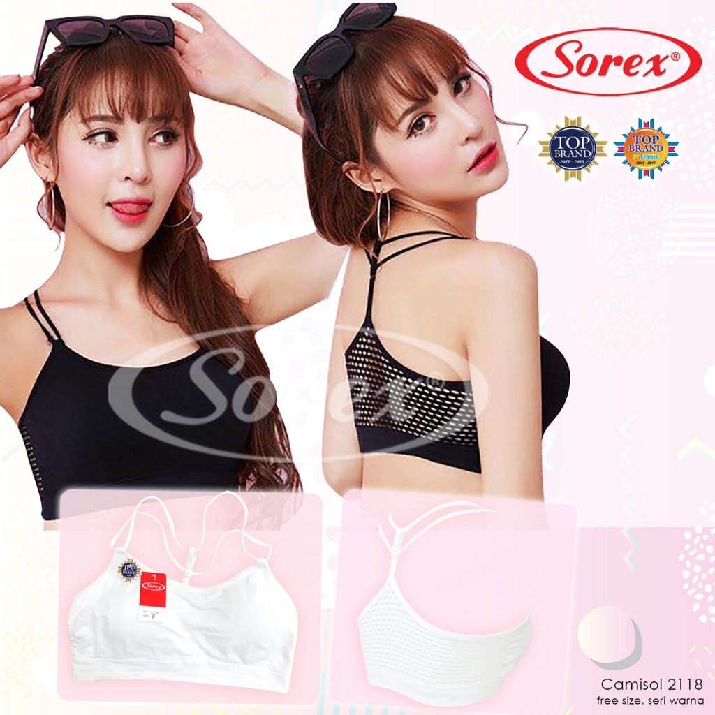 CAMISOL TANKTOP BRALETTE 2118 SOREX