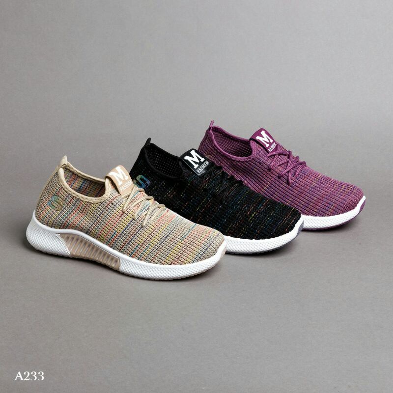 Sepatu Emory Flexknit sneakers A233