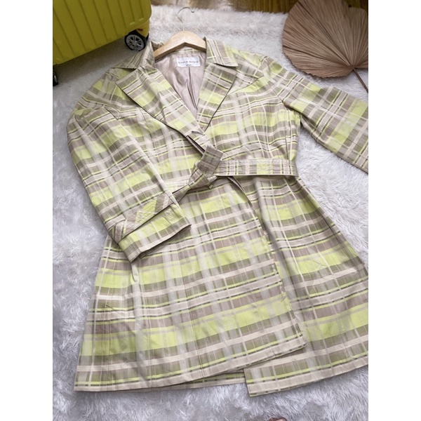 Blazer Coat TARTAN IMPORT ( kotak-kotak)