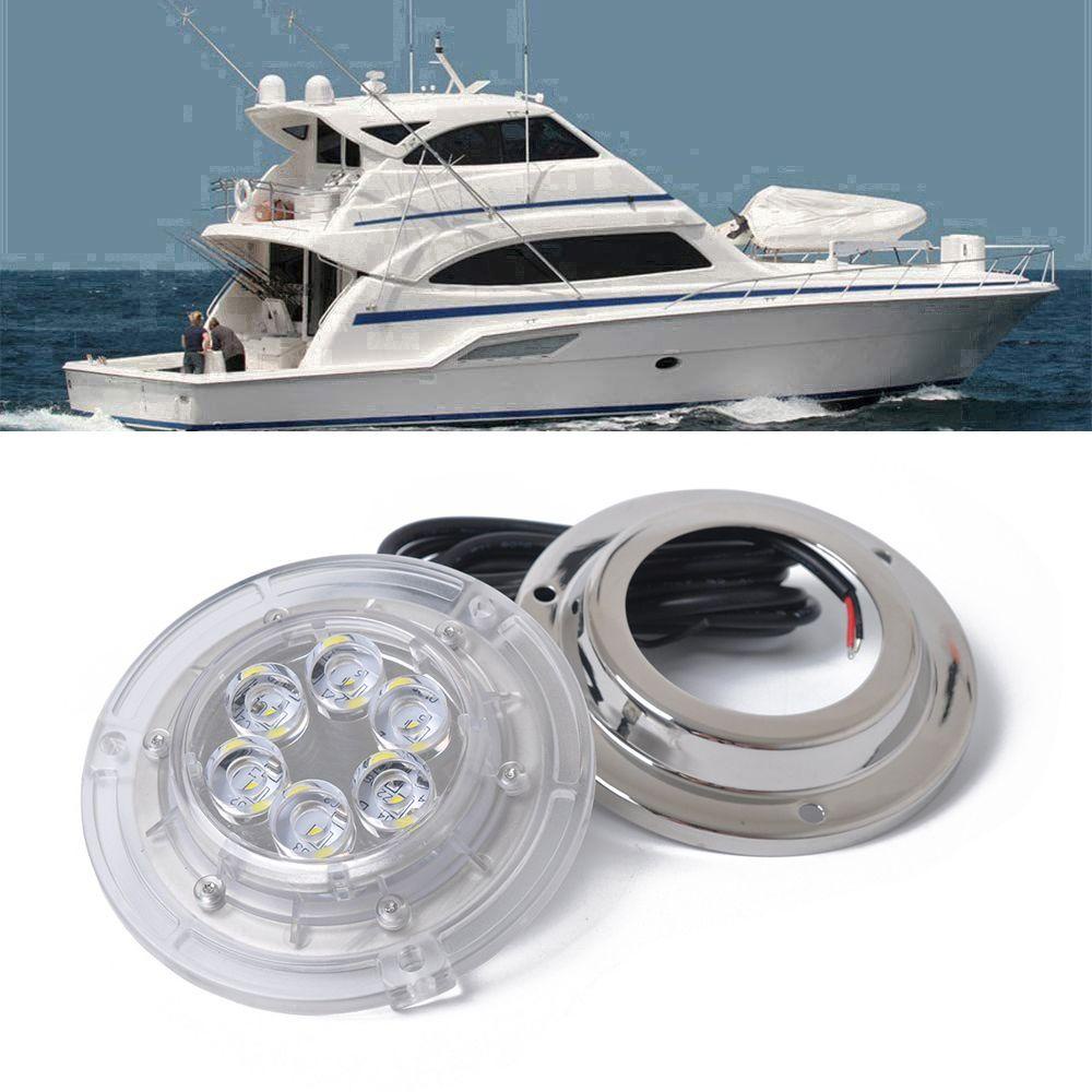 Preva Marine Underwater Light White Blue Retrofit Aksesoris Intensitas Tinggi Cahaya