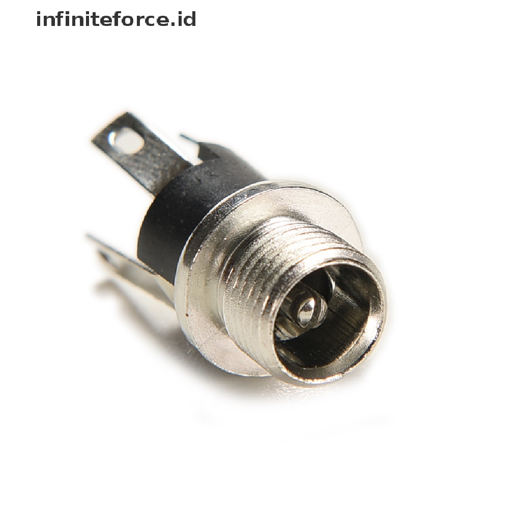 (Infiniteforce.Id) 10pcs Soket Jack Power Supply Dc Female 5.5mm X 5.5mm