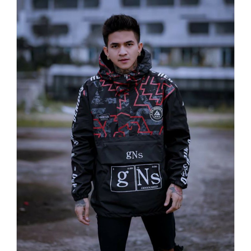 jaket cagoule Genius