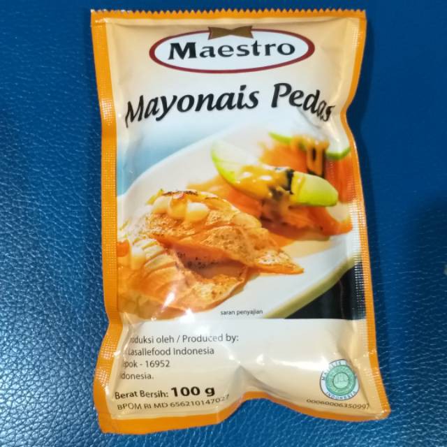 Maestro Mayonnaise Pedas Sachet 100g