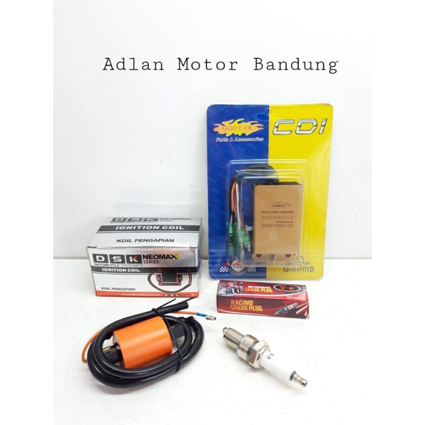 PAKET RACING CDI KOIL BUSI F1ZR FIZR FIZ R FORCE 1 LEBIH FULL RPM NO LIMIT ORIGINAL GOMEXX