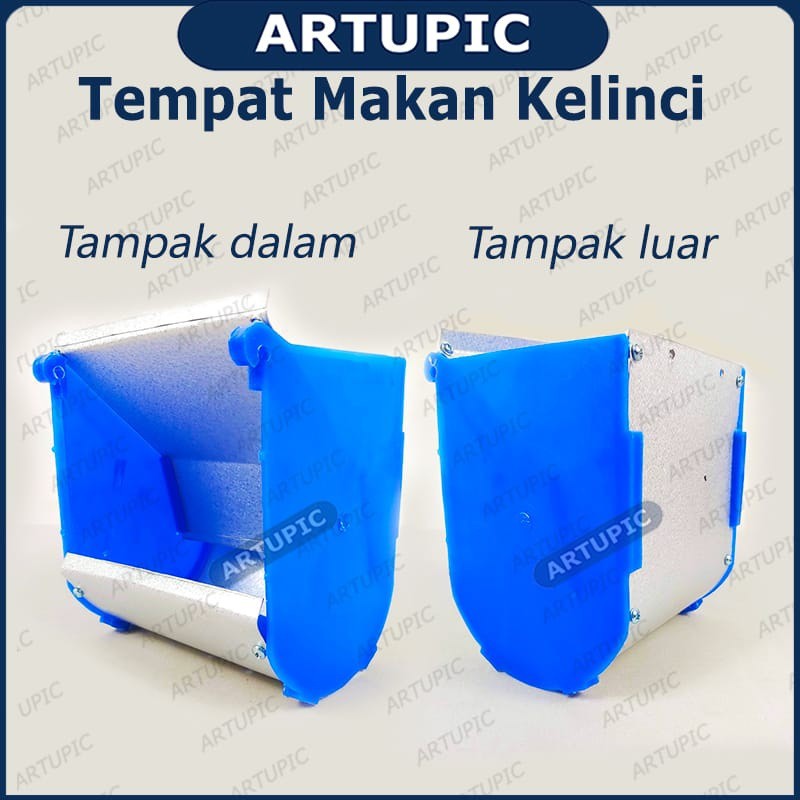 Tempat Makan Kelinci Wadah Makan Kandang Kelinci Artupic Bejubel