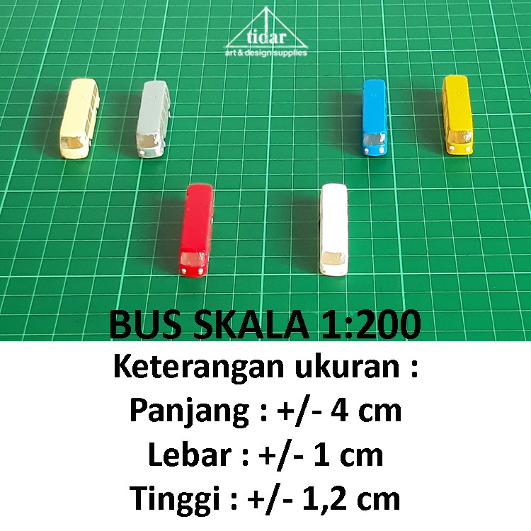 

[MR] Miniatur Mobil / Maket Bus / Bis Skala 1:200