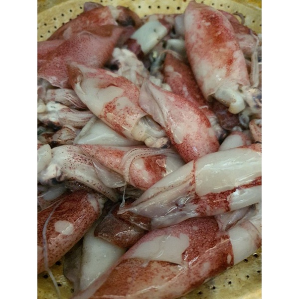 

ikan tuna dan cumi cumi manis