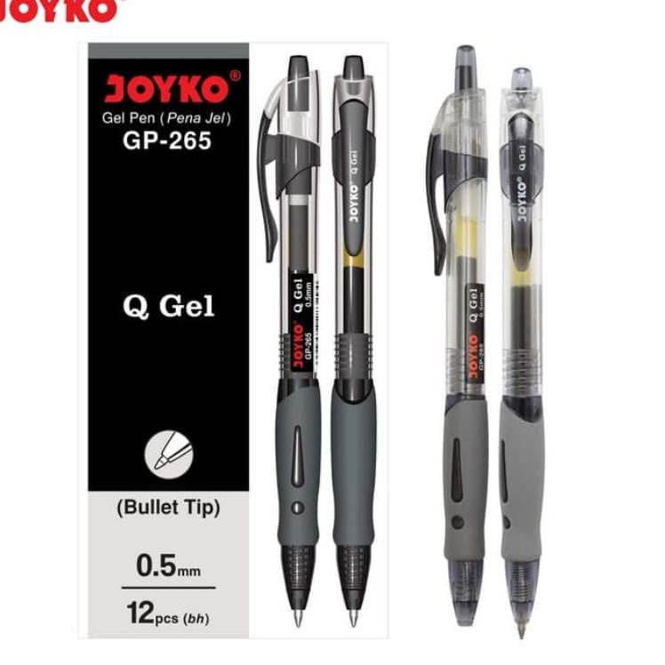 

⸨MaW♚⸩ ⭐️ Pulpen Gell Joyko Gp - 265 / Q - gell / (12pcs) |Barang terupdate