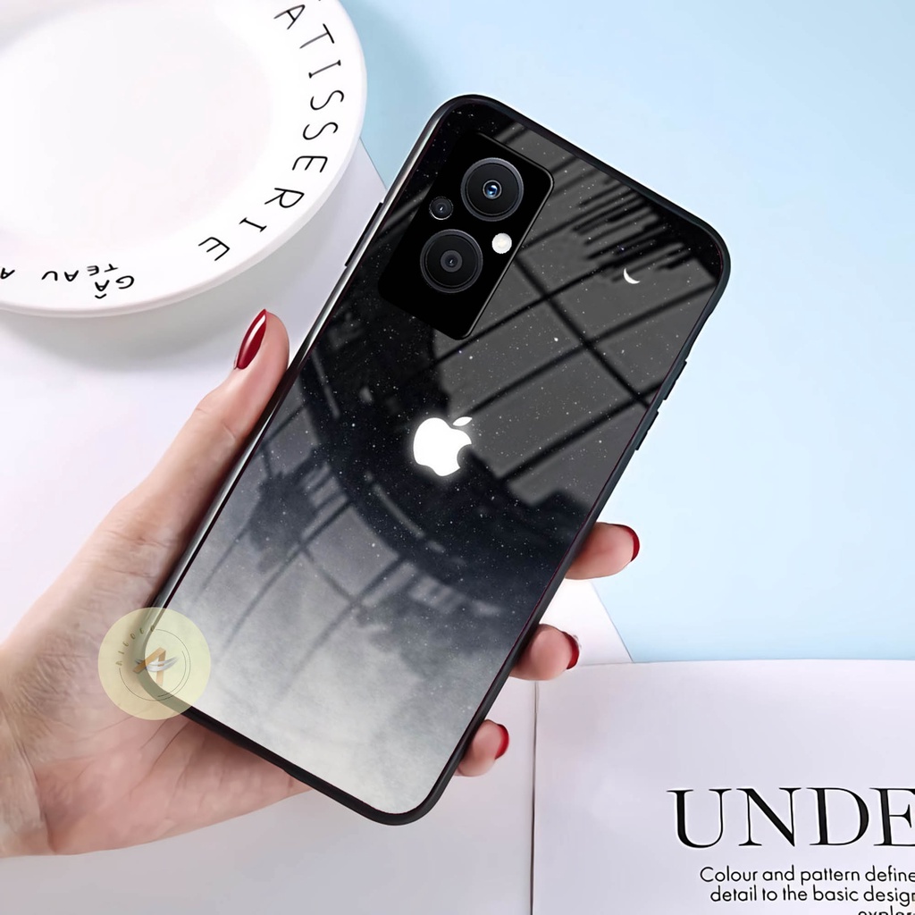 Softcase Glass Oppo Reno 7z - GK11 - Case HP Oppo Reno 7z - Case Oppo Reno 7z - Kesing HP Oppo Reno 