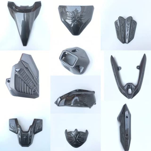 #paketan karbon nemo 10 item new Honda Vario 125/150 keyles termurah#paketan karbon new Honda vario