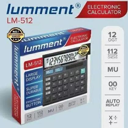 

Produk Terbaik] kalkulator lumment LM 512