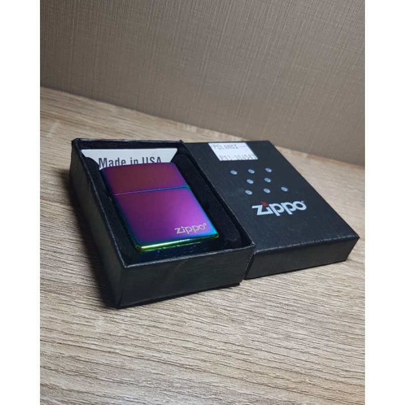 ZIPPO RAINBOW/PELANGI CROUM GRADE ORI