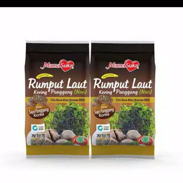 

Rumput laut mama suka 1 pack isi 2