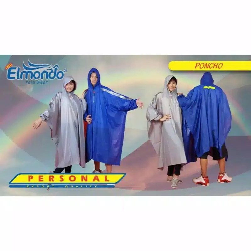 Jas Hujan Ponco Lengan Tangan ELMONDO PERSONAL EPC 710 Poncho Tangan Murah