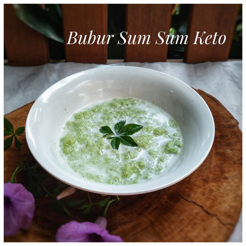 

KETO DEBM DIABETIC FRIENDLY BUBUR SUM SUM PANDAN GLUTEN AND SUGAR FREE