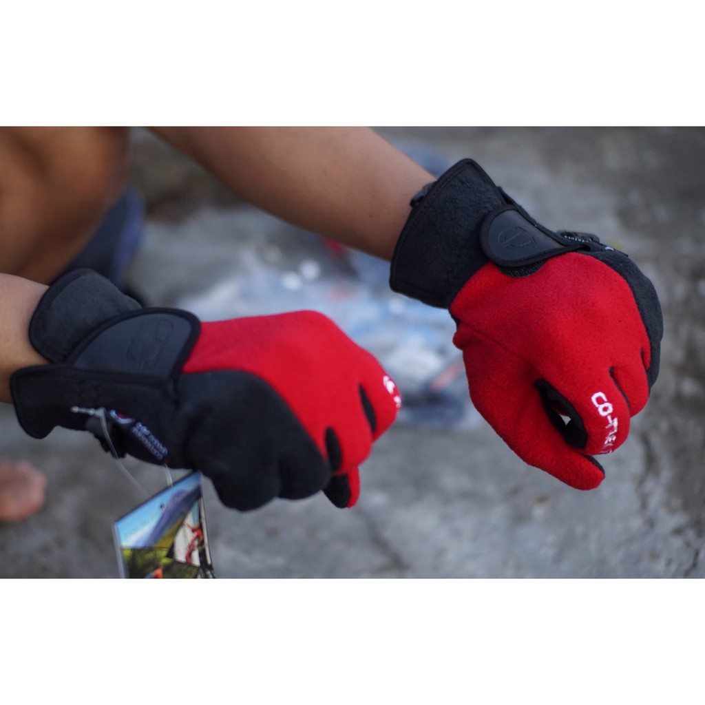 glove sarung tangan full polar gunung outdoor hiking cotrek adventure journey glove