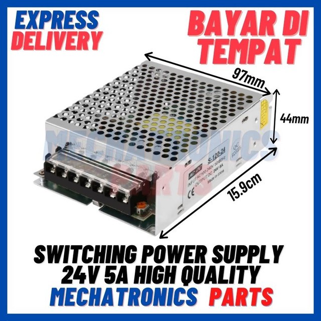 [PSU-9030] SWITCHING POWER SUPPLY 24V 5A HIGH QUALITY