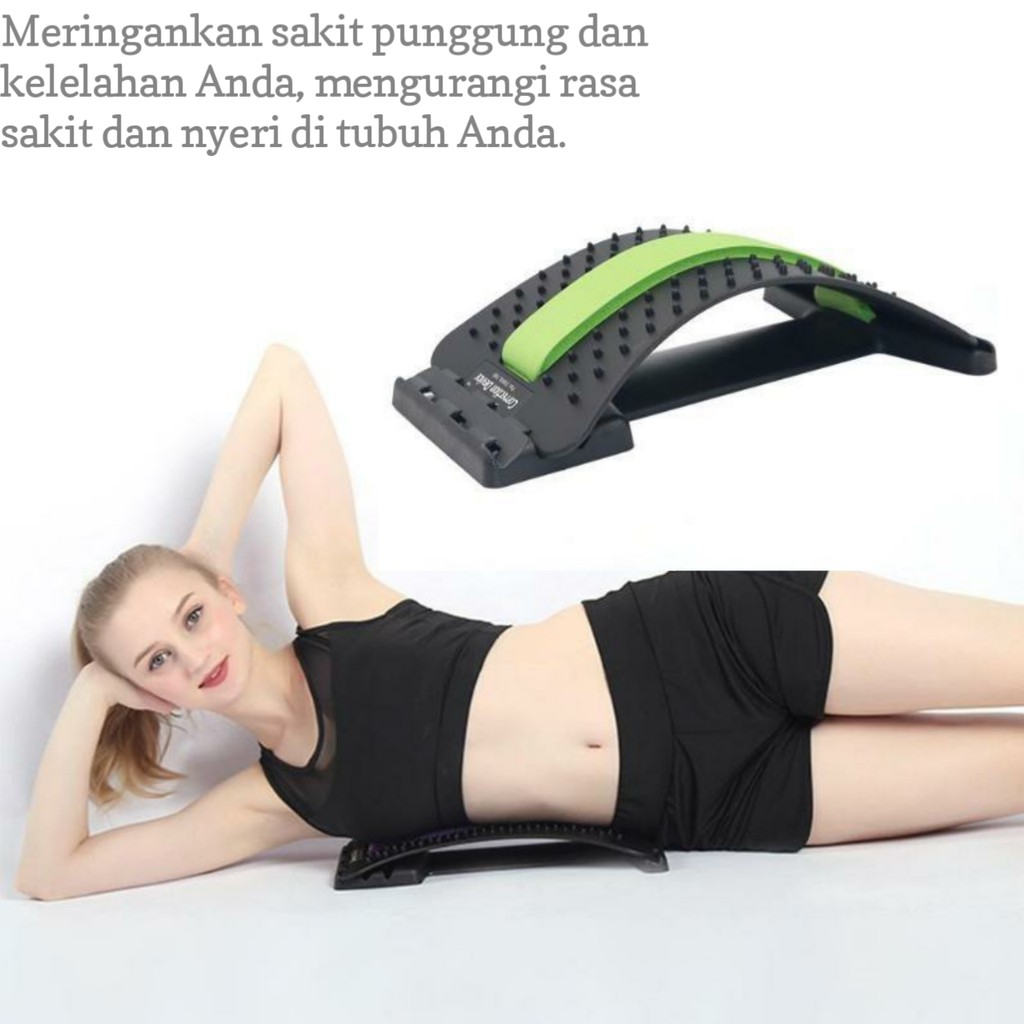 Spinaldeck Back Stretcher Terapi Tulang Punggung Pinggang Back Stretcher Posture