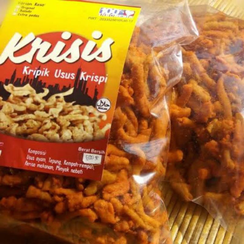 

KERIPIK USUS AYAM 110gr KRIPIK CRISPI